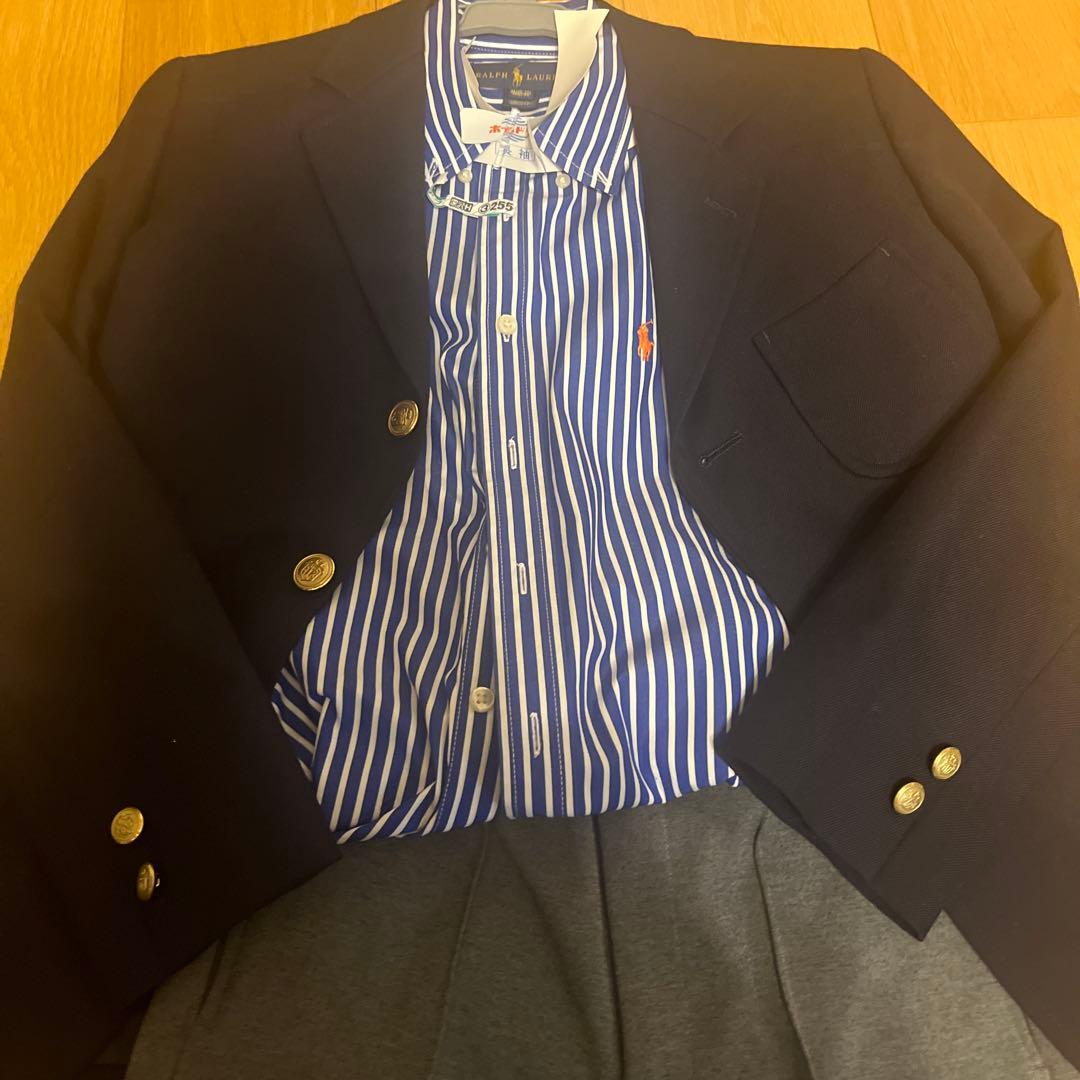J.pressスーツ上下　 ラルフローレンシャツ セット　150 #卒服
