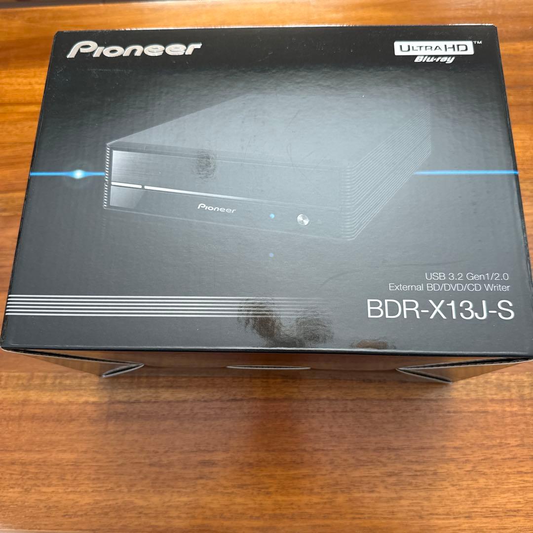Pioneer BDR-X13J-S 外付けBD/DVD/CDライター　新品