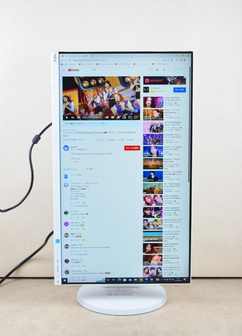 5944　超狭額24型　NEC　E241N　FHD　HDMI　スピーカー　IPS