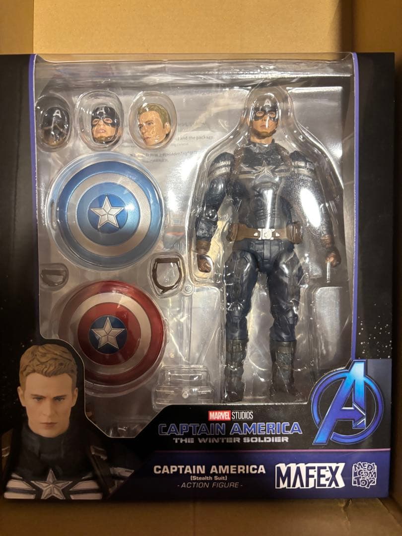 MAFEX キャプテン・アメリカ ￼ステルススーツ