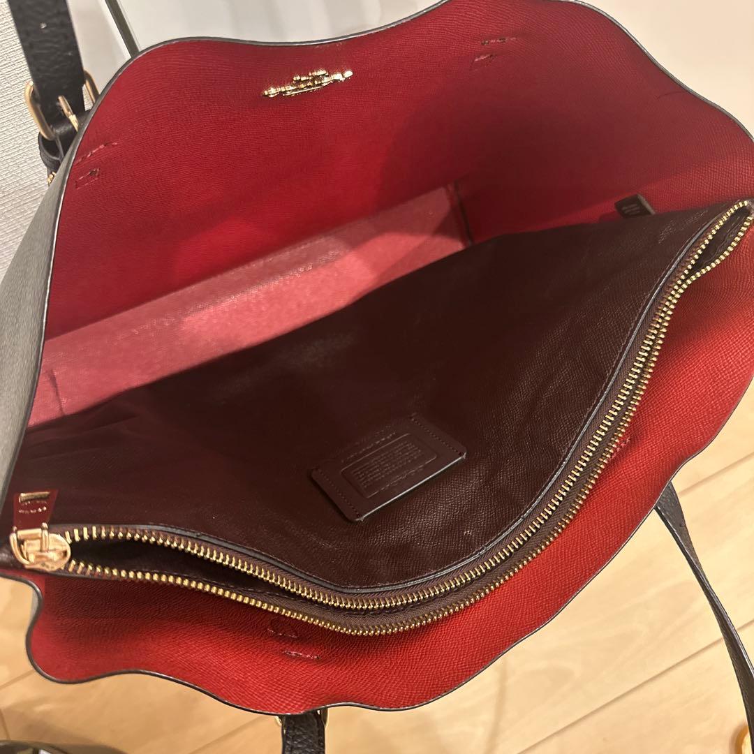 COACH 黒 ビジネスバッグ