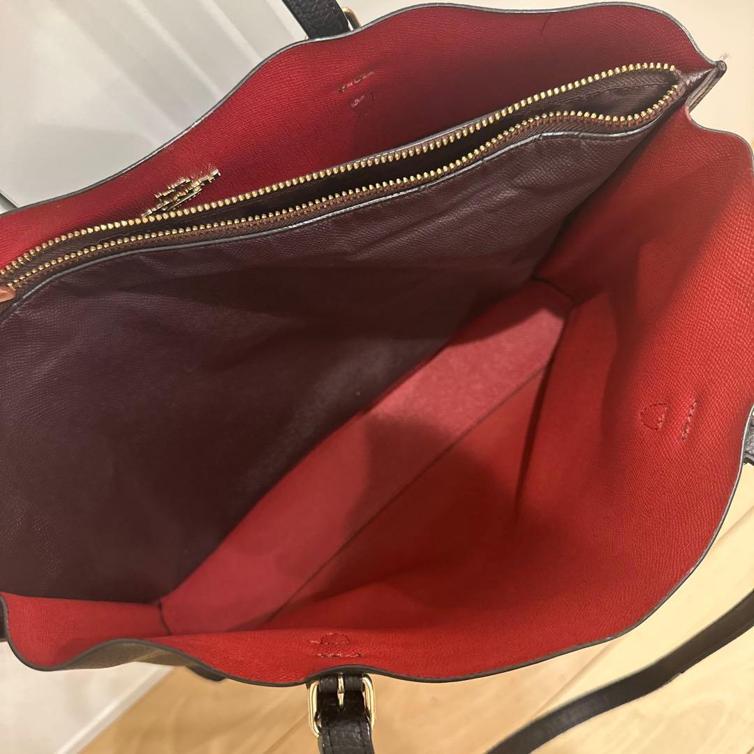 COACH 黒 ビジネスバッグ