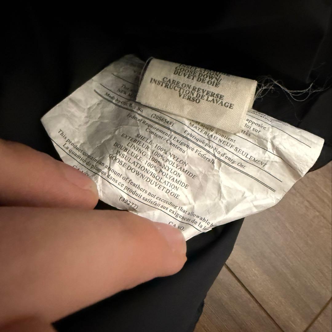 90s Marmot ダウンジャケット ブラック Mサイズ ドローコード付き