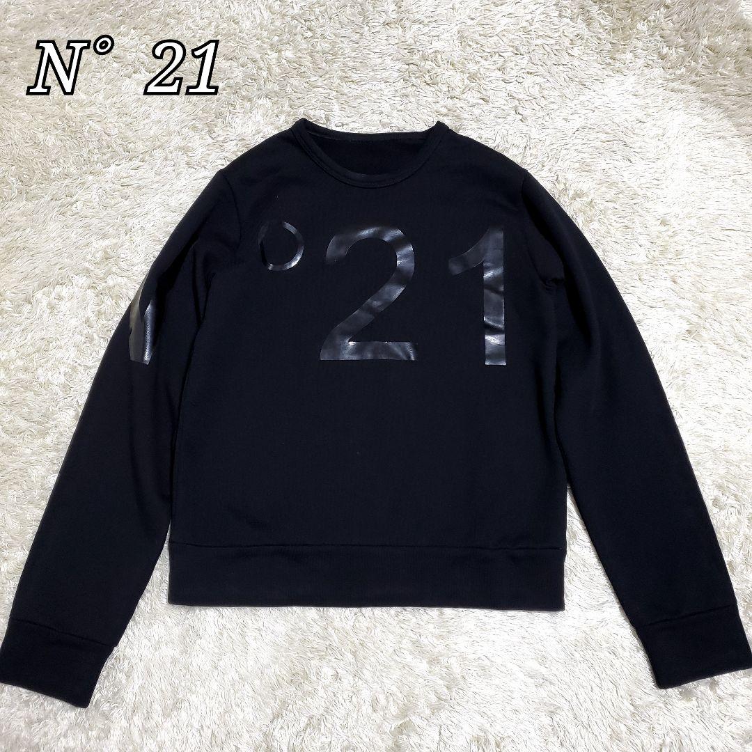 極美品✨N゜21 長袖　スウェット　トレーナービッグロゴ　yu-mi