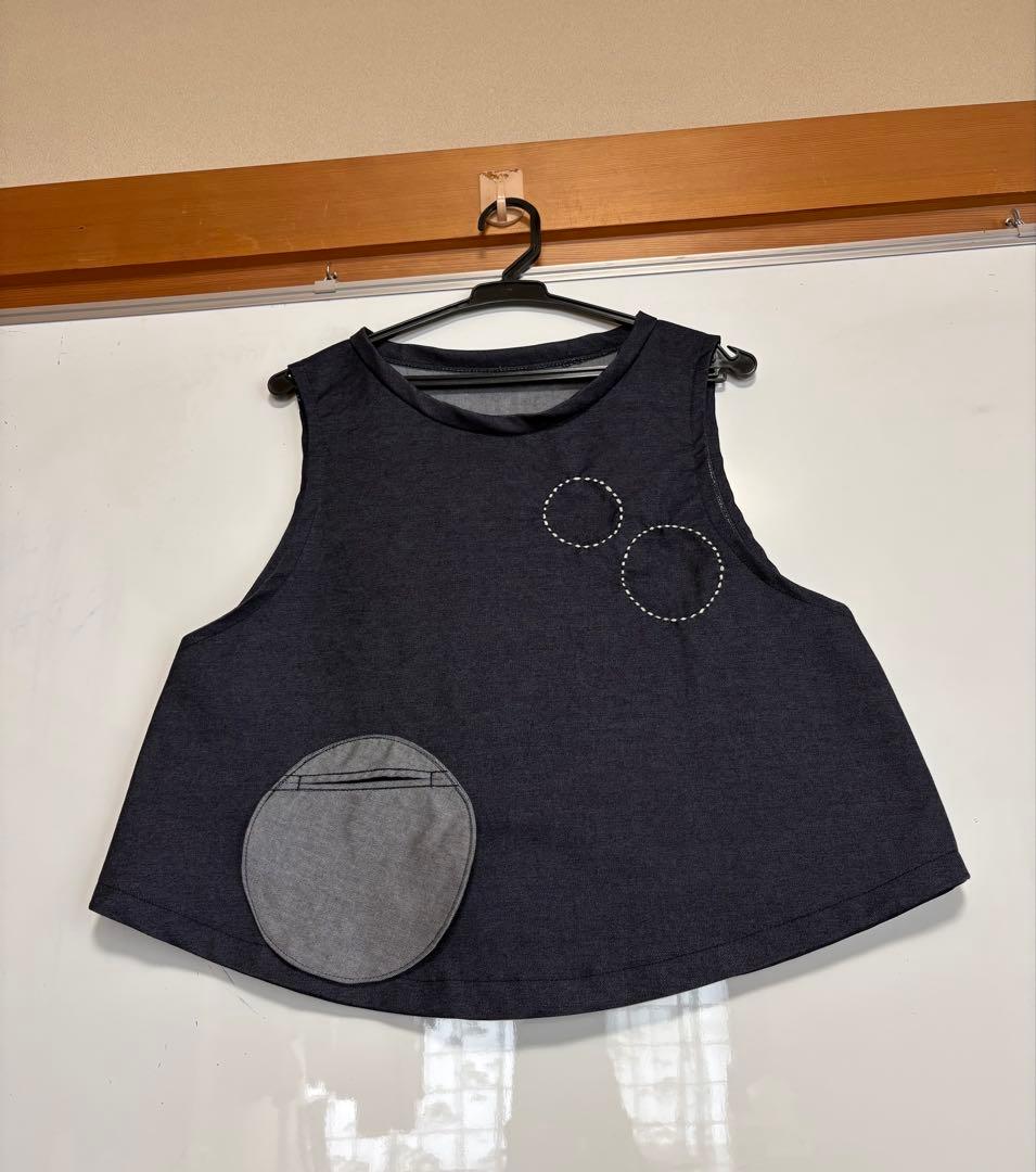 ハンドメイドとベストとパンツ　センソユニコ風