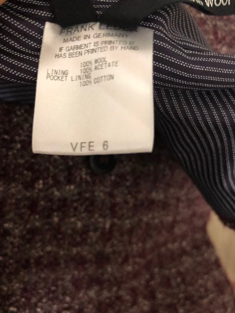 フランクリーダーFRANK LEDER 2021 AW ワークウールジャケット