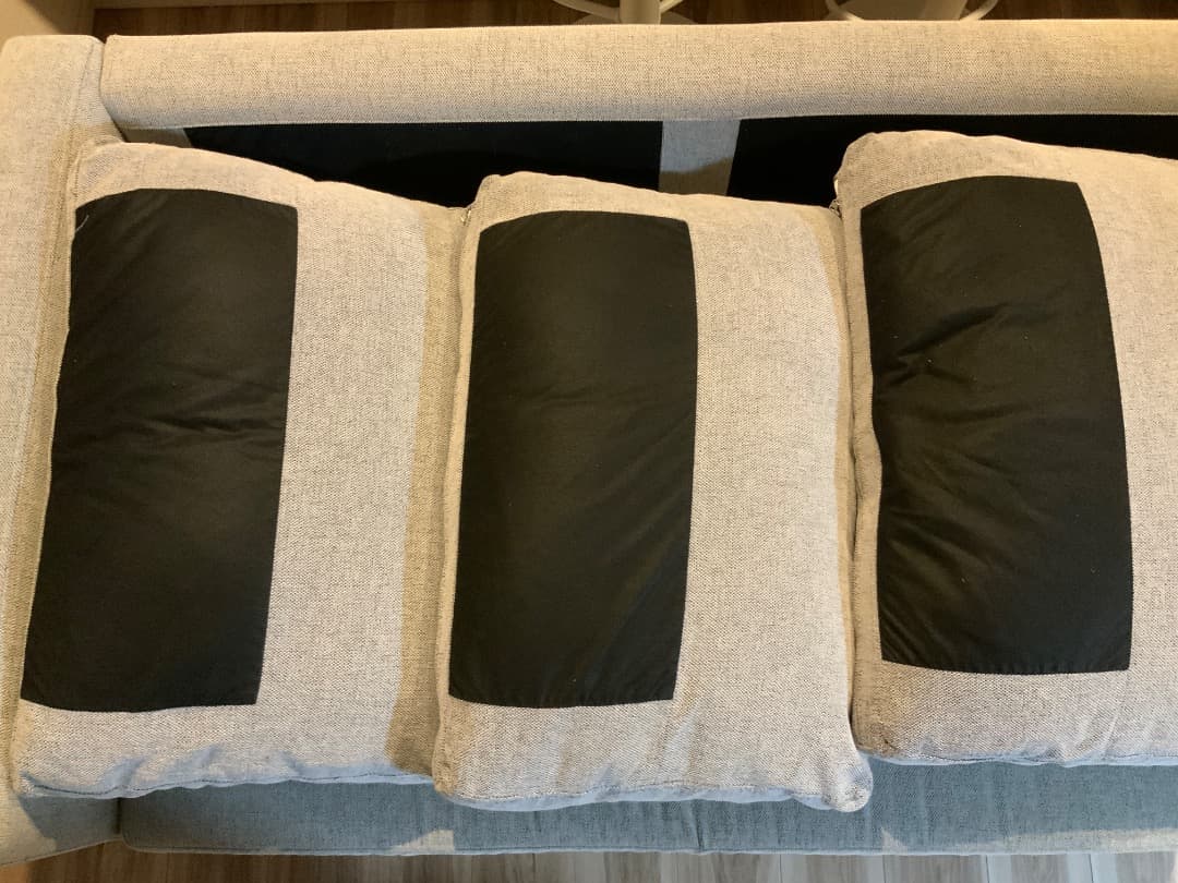 【直接受取】ニトリ 布張りカウチソファベッド ノアーク