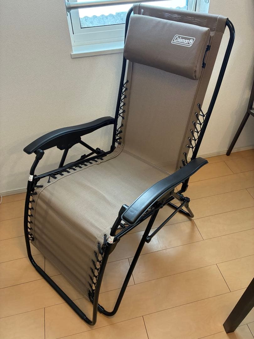 【美品】コールマン インフィニティチェア ベージュ Coleman