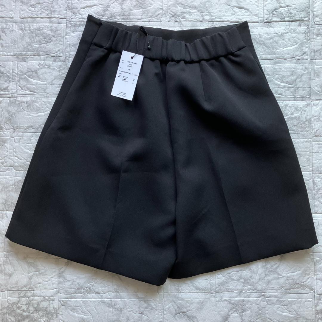 未使用タグ付き◎2024 yori トリプルクロスショートパンツ 38