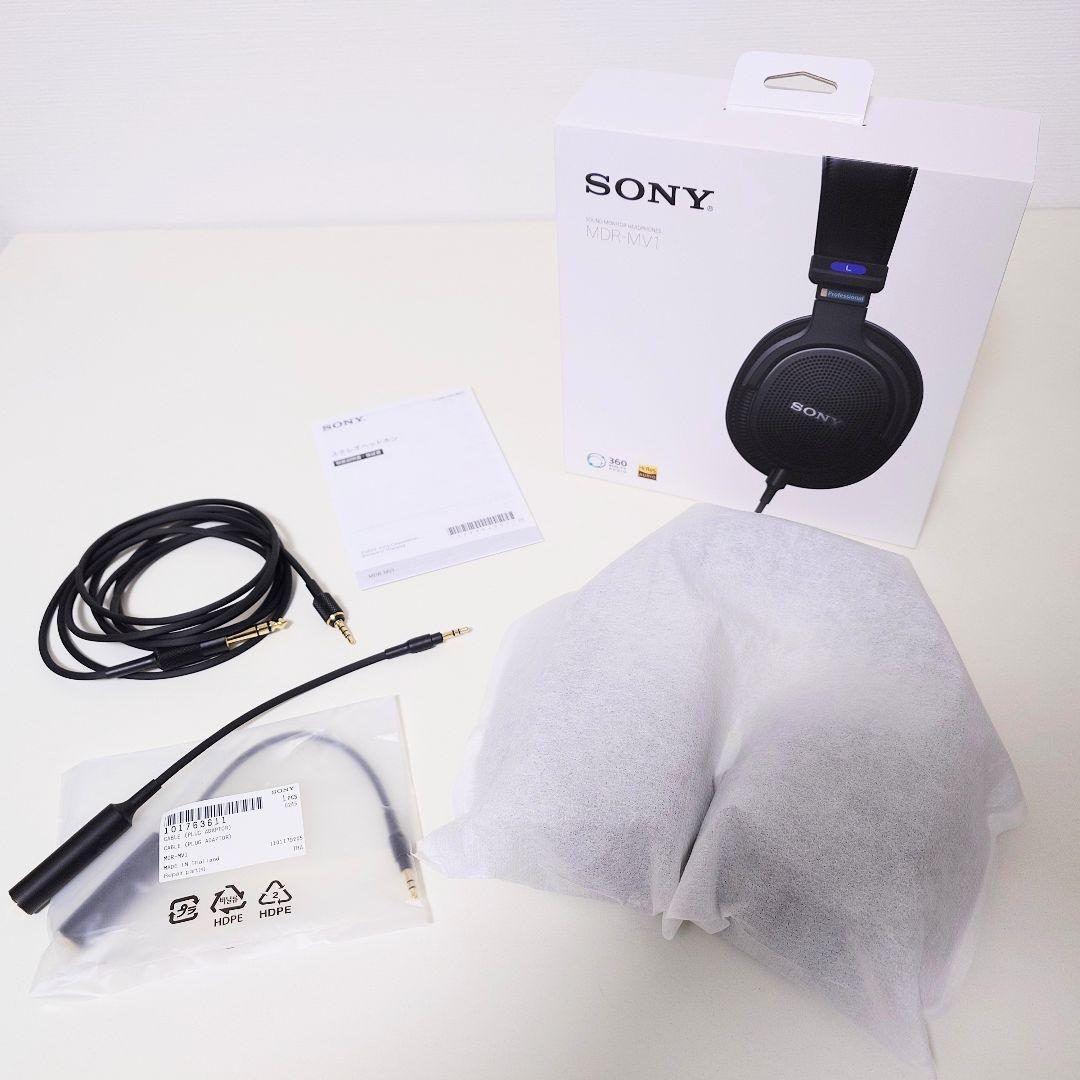 【美品】SONY ソニー MDR-MV1 モニターヘッドホン