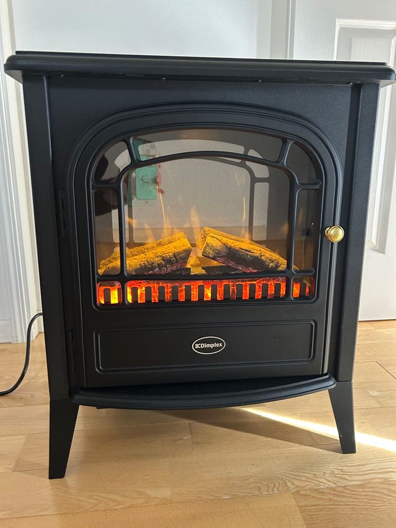 Dimplex マットブラック暖炉型電気ヒーター