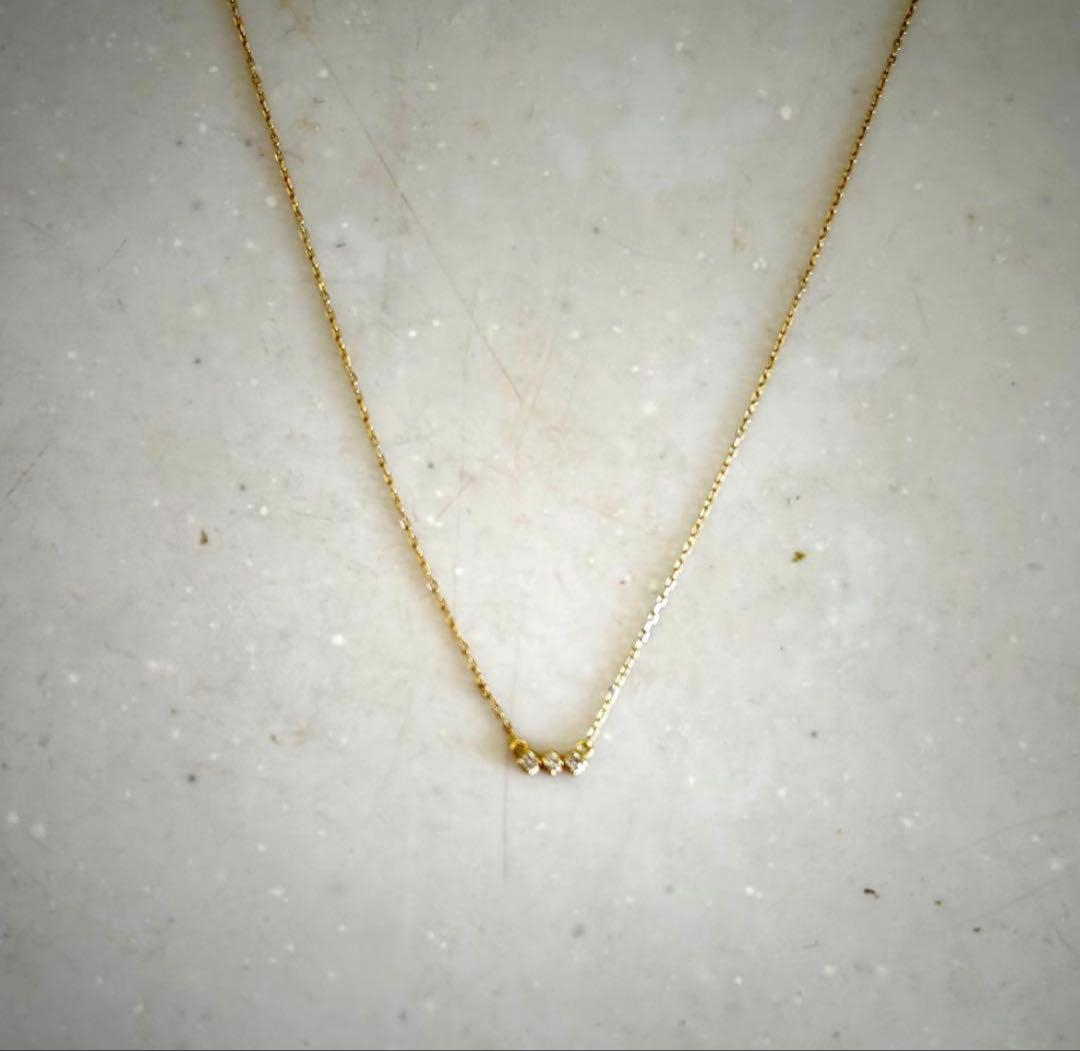 AHKAH アミュレットネックレス YG 販売証明書付