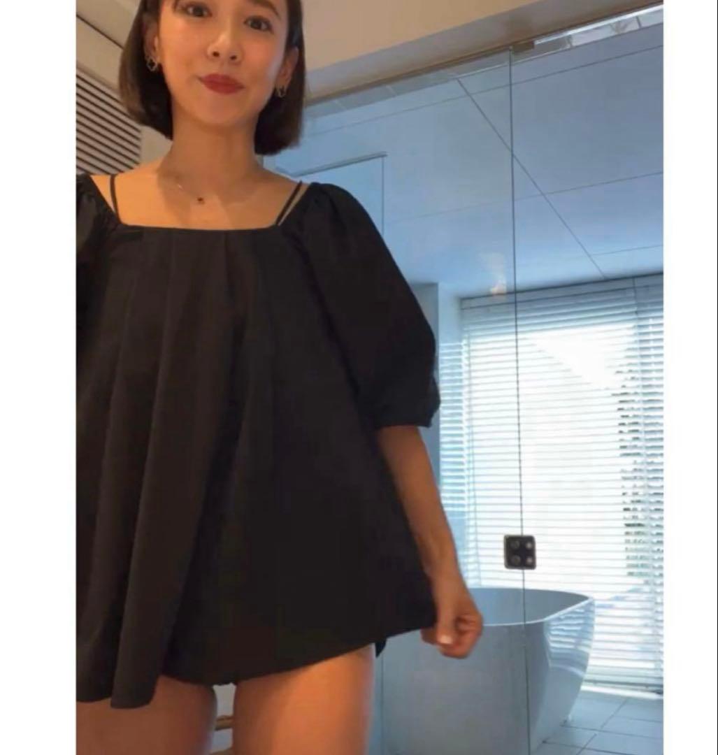 rosy monster 2wayスウィムバルーンスリーブトップス