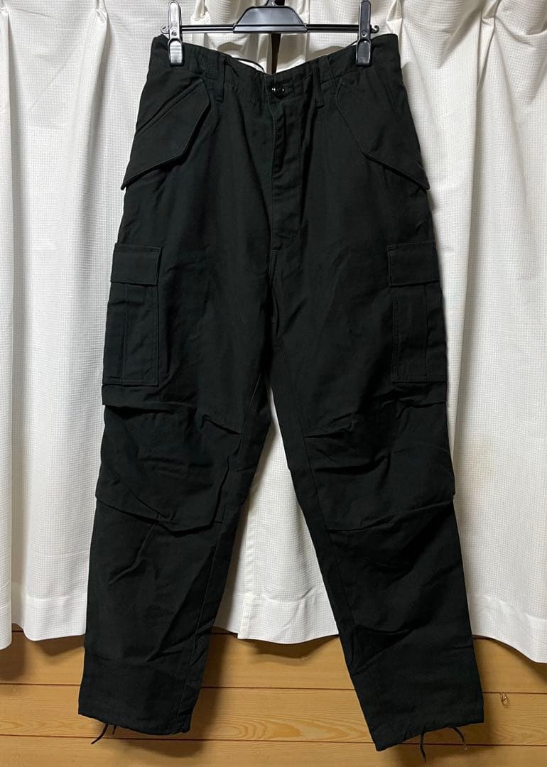 descendant D-65M カーゴパンツ ブラック