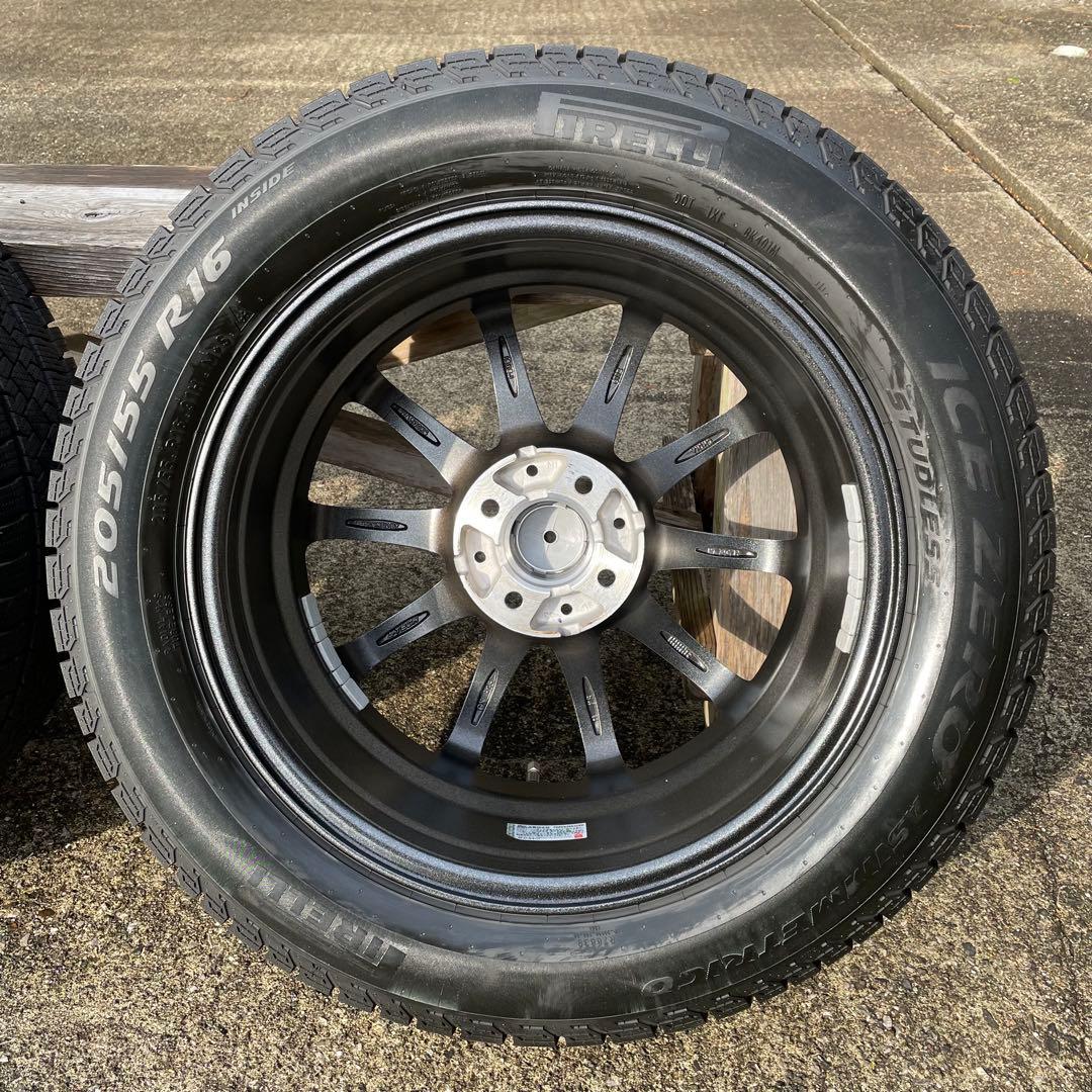 PIRELLI ICE ZERO 205/55 R16 ホイール4本セット