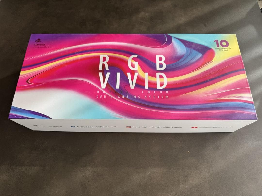 Ｃｈｉｈｉｒｏｓ ＬＥＤ ＶＩＶＩＤ２ １０周年記念モデル ＲＧＢ調光