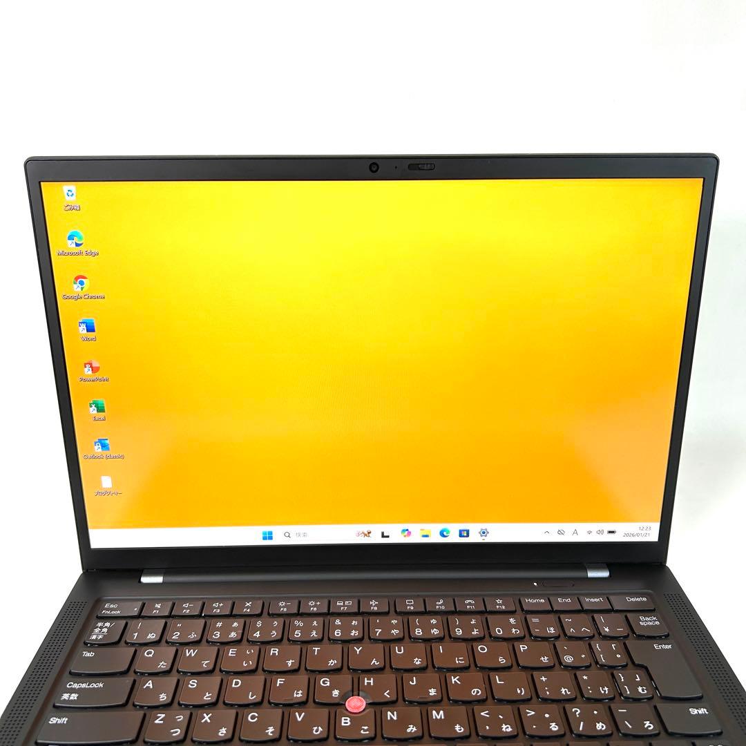 美品 Lenovo X1 Carbon Gen9 i5 バッテリー良好 オフィス