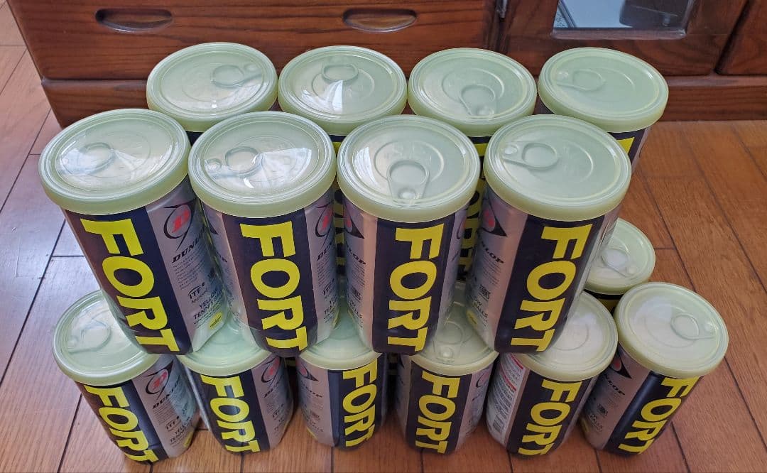 週末セール【新品/未使用】19缶 DUNLOP FORT KPIオリジナルモデル