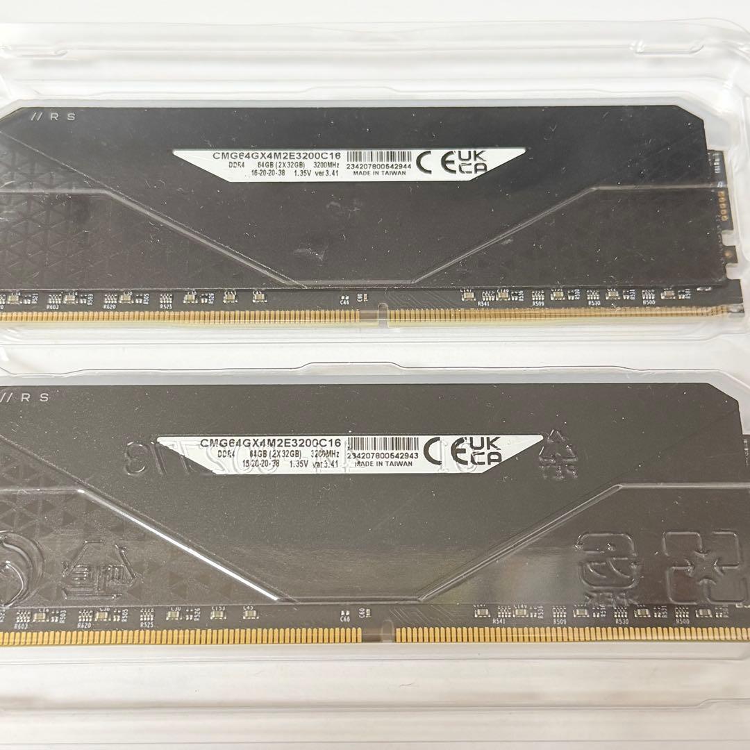 DDR4-3200 64GB(32GB×2枚) CORSAIR