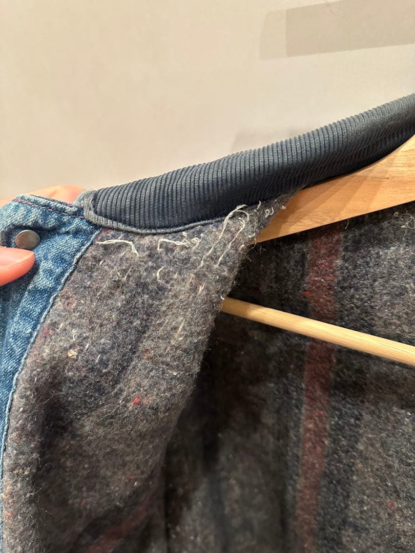 デニムブルー カバーオール