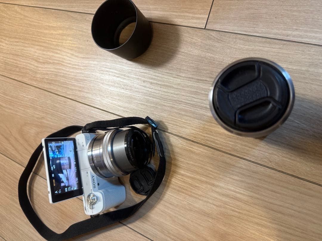 SONY ミラーレス一眼 α5100 16-50mm & 55-210mm