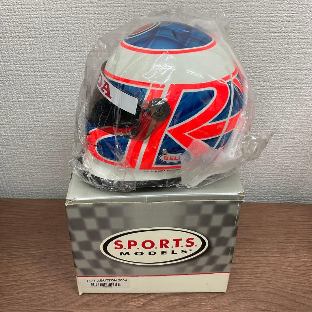 箱あり　ホンダ　ジェンソンバトン　1/2ヘルメット　F1