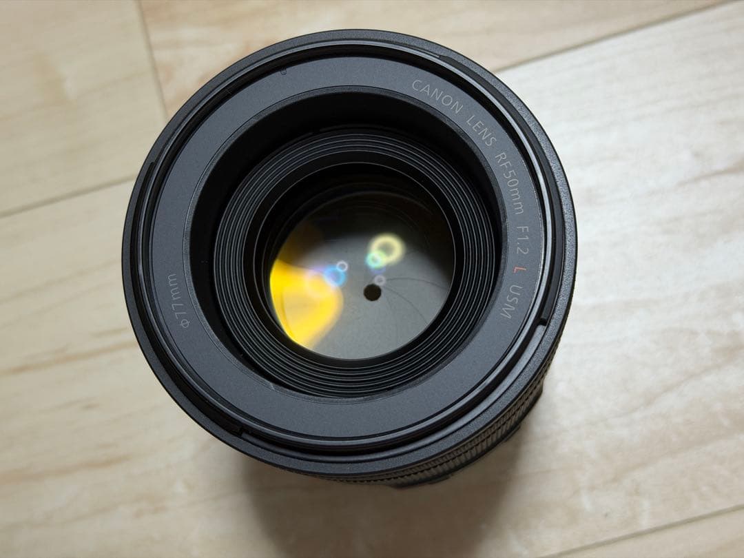 ほぼ新品 CANON RF 50mm F1.2L USM 単焦点レンズ