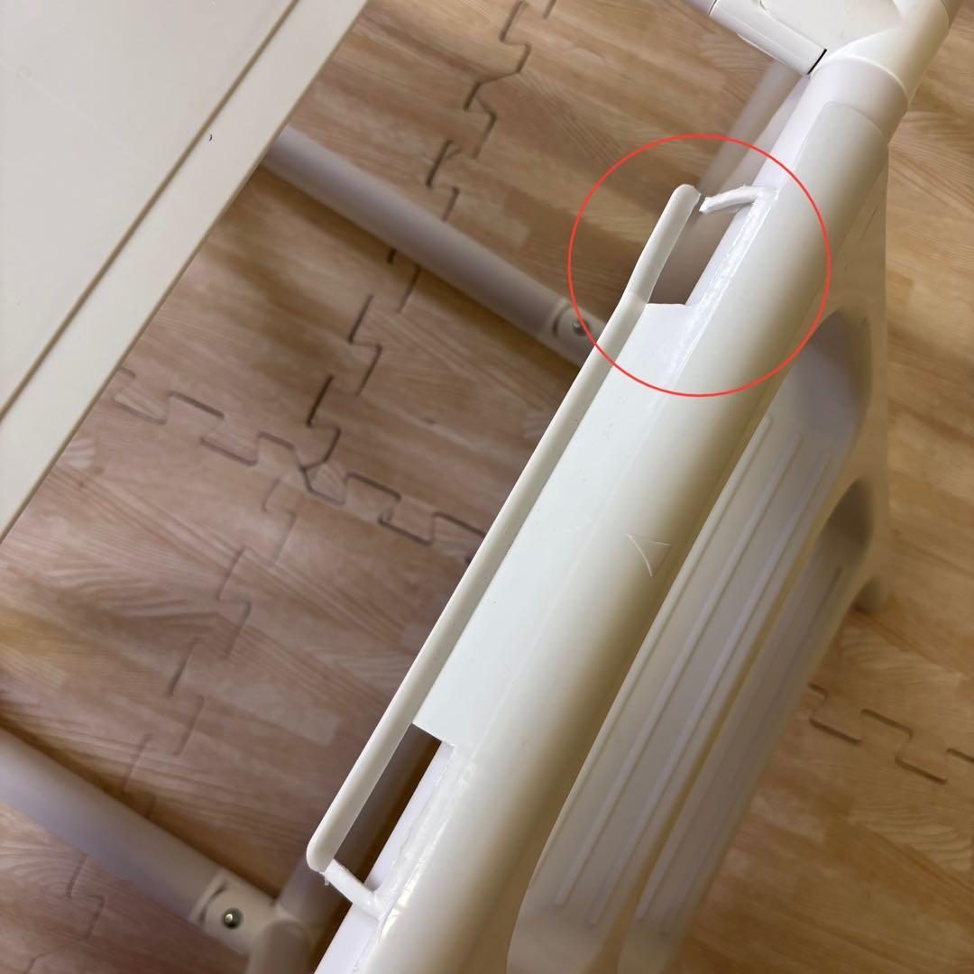 除菌清掃済　☆美品☆　野中製作所　マイファーストキッズパーク　ホワイト