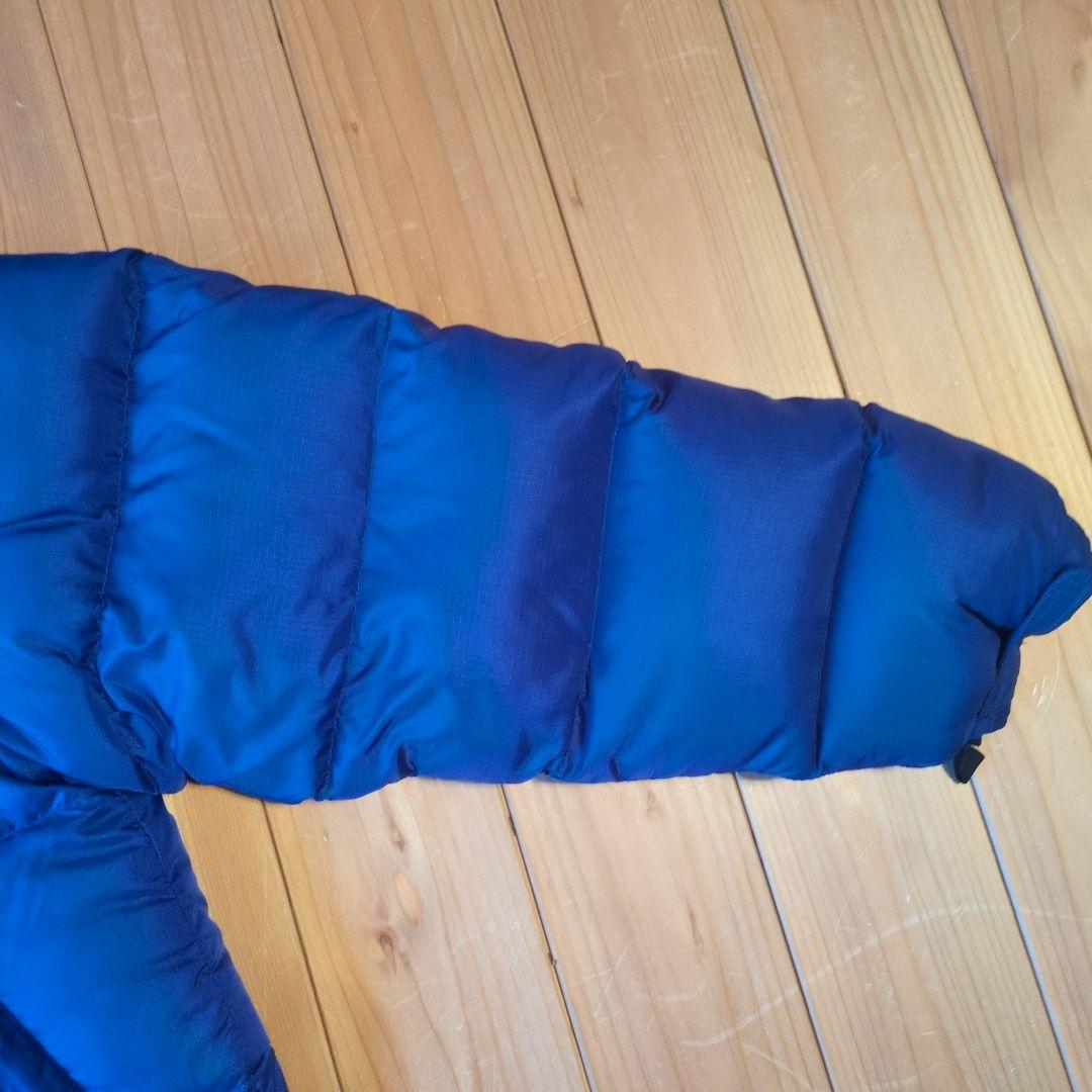 THE NORTH FACE ヌプシ　ダウンジャケット 黒/青　メンズМ相当