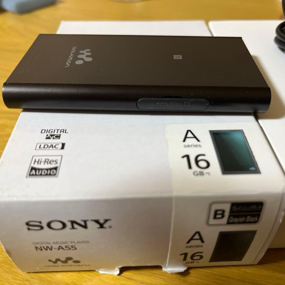 SONY WALKMAN NW-A55 16GB Bグレイッシュブラック