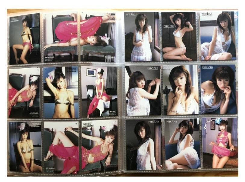 希少レア…ほしのあき…さくら堂HIT'ｓBOMB86種類…クリアファイル付トレカ