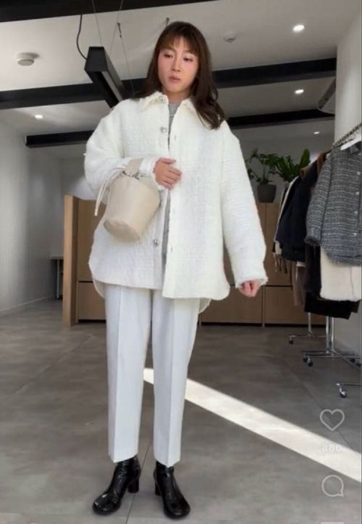 タグ付き。gypsohila ジプソフィア(AWマヨコレパンツ)ホワイト 38