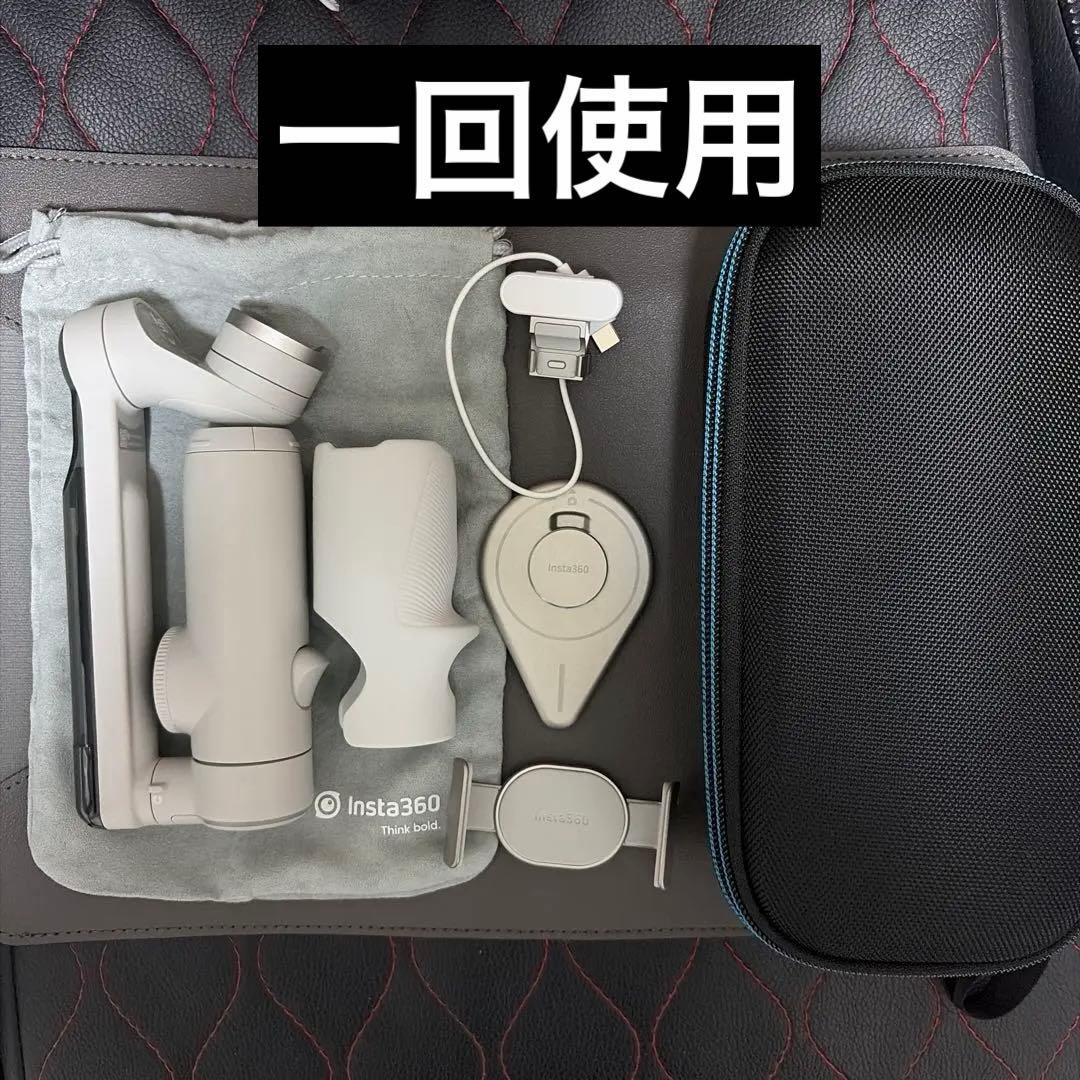 【格安】insta360 flow pro ケース、磁気マウント、ライト付き