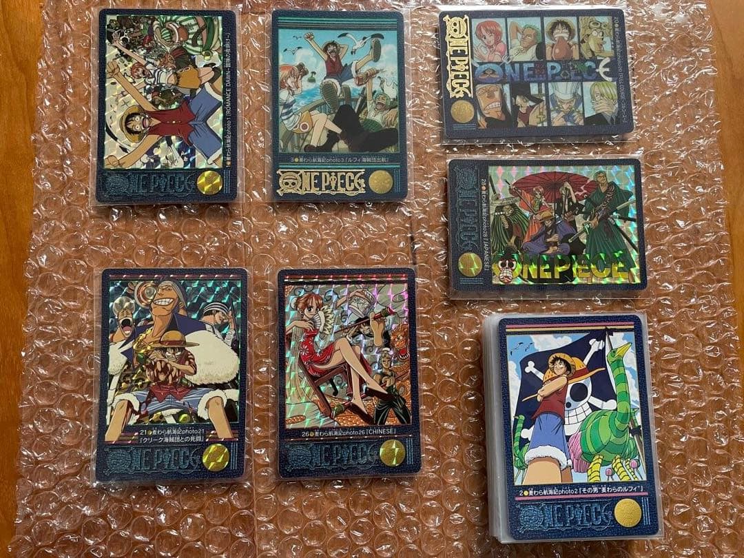 ワンピースビジュアルアドベンチャー　第一弾フルコンプ42枚＋38枚　80枚セット