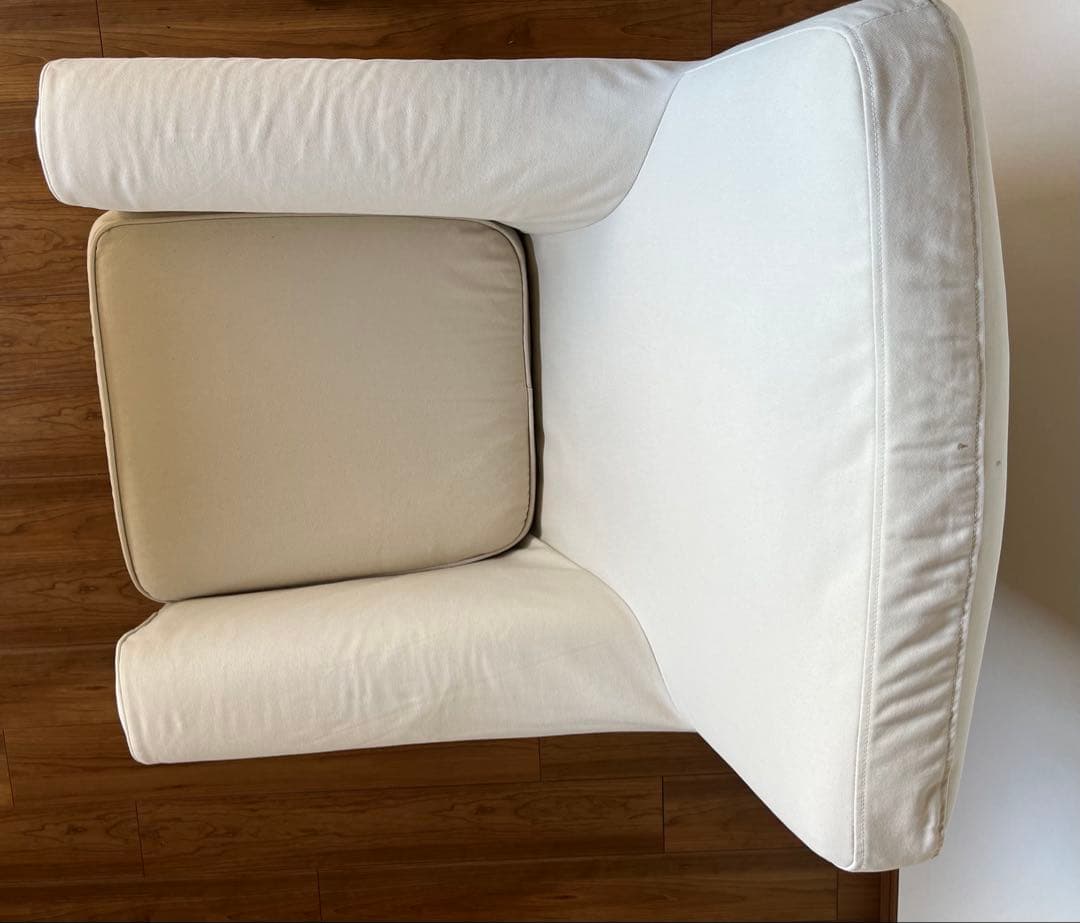 IKEA　EKTORP　エークトルプ　ソファ　1シーター　ダメージあり