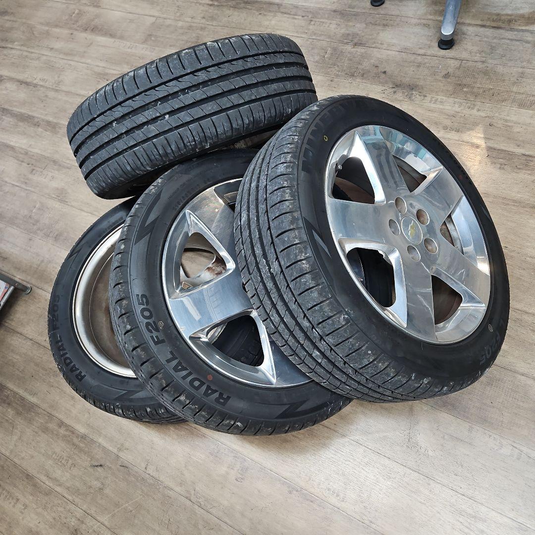シボレーhhr純正アルミ17 215/50r17OPELジープレネゲードコンパス