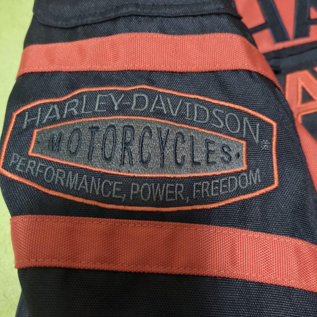 HARLEY-DAVIDSON ジャケット ブラック/オレンジ