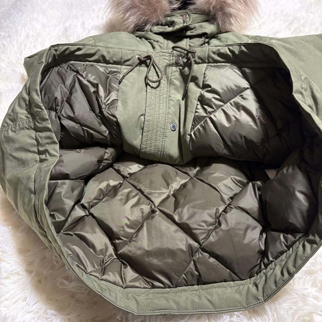 【極美品】タトラスモッズダウンジャケットネンナ NENNAラクーンファー3way