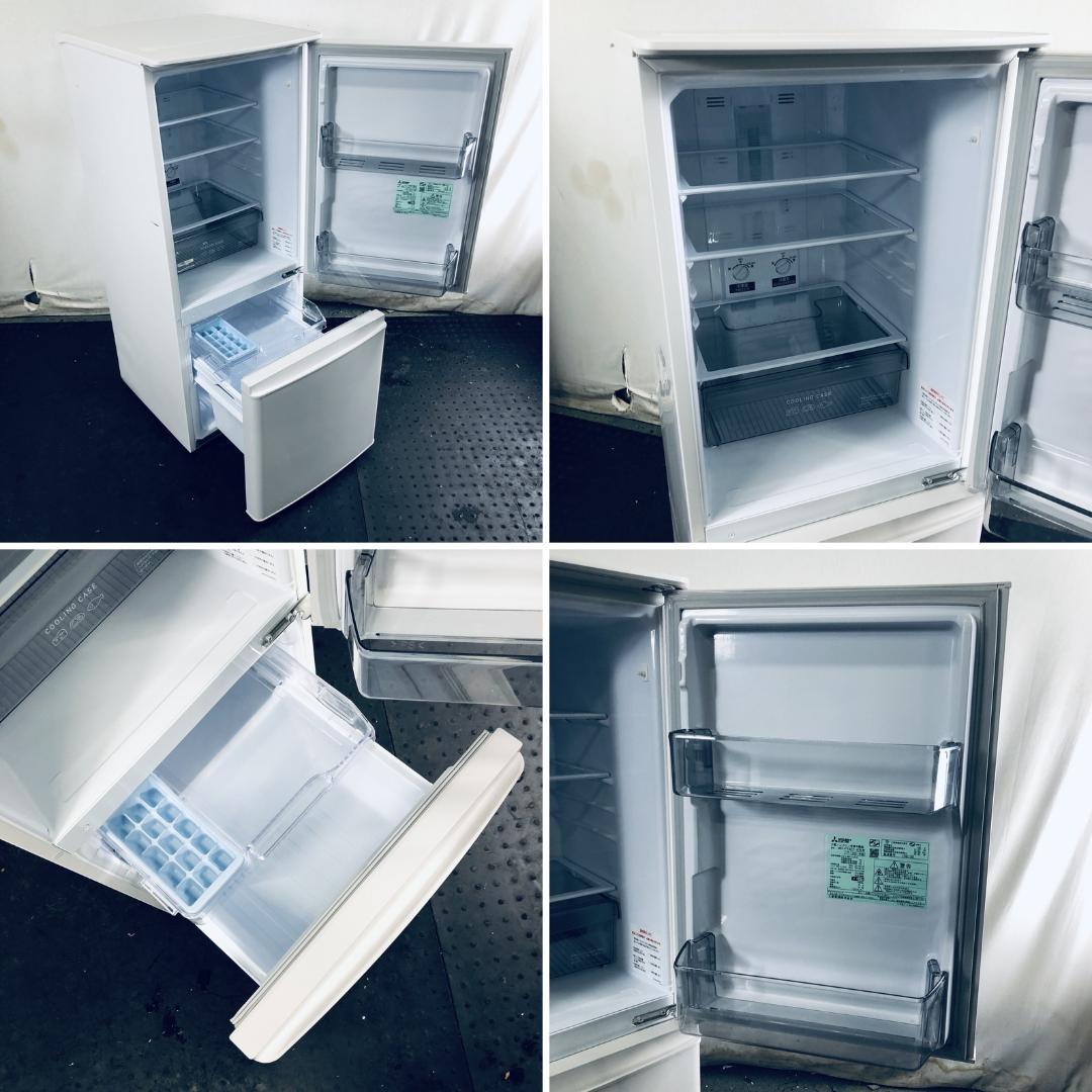 ★送料・設置無料★ 中古 2ドア冷蔵庫 三菱 (No.0569)