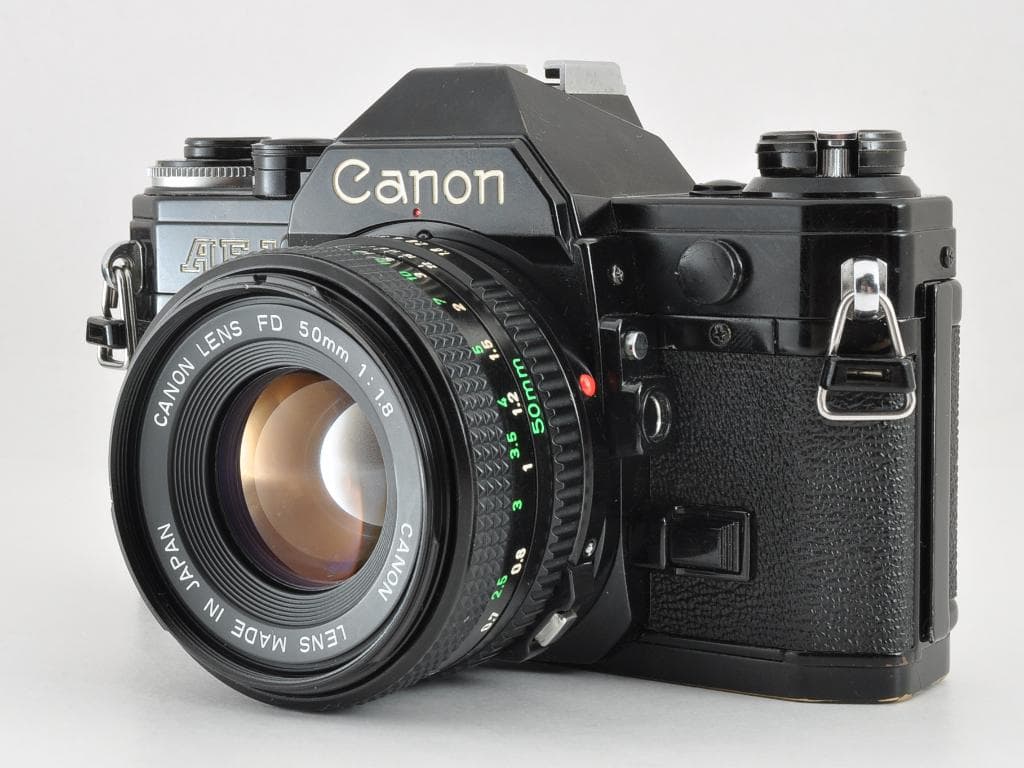 キヤノン AE-1 ブラック NEW FD 50mm f1.8《完動品》