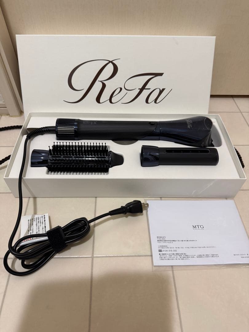 ReFa リファビューテックリセッター　ブラック