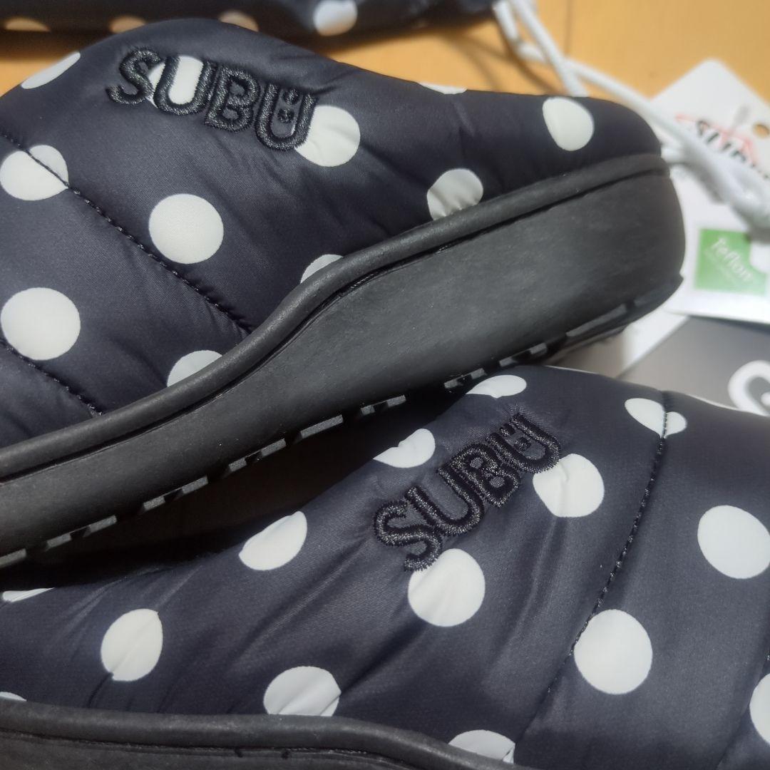 SUBU ドット柄サンダル サイズ0 収納袋付き