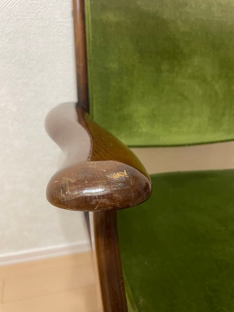 karimoku コロニアル デスクチェア 美品　カリモク　イス　椅子　チェア