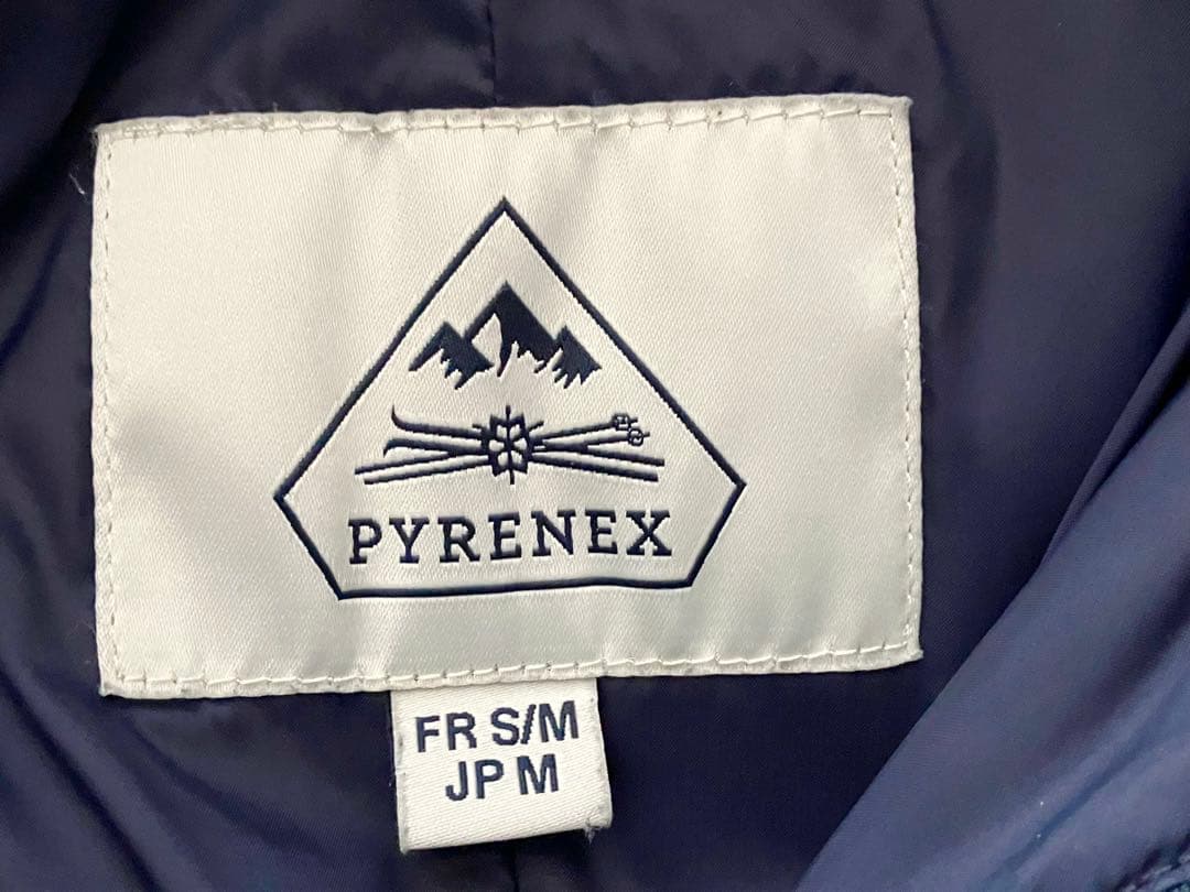 PYRENEX BELFORT ダウンジャケット ネイビー　メンズM