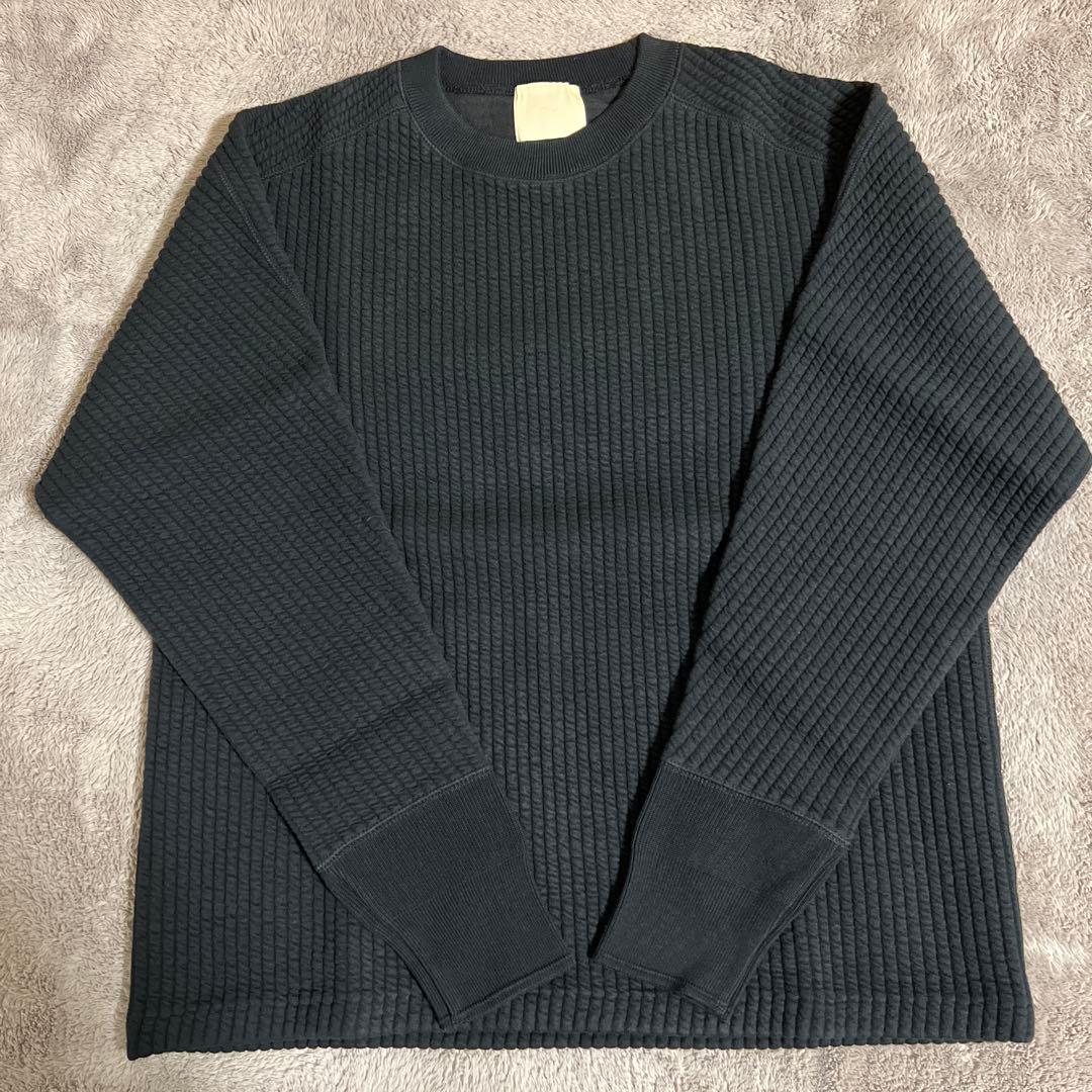 m.u 凸凹 L/S ブラック JAPONESS