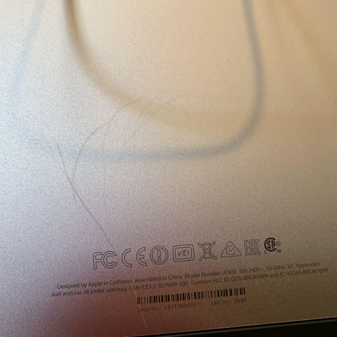 Macデスクトップ APPLE iMac A1418