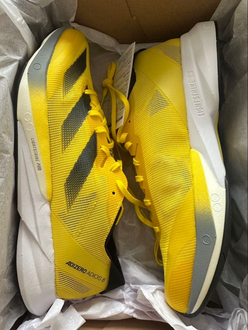 27cm 新品 アディダス アディゼロ ジャパン 8 メンズ