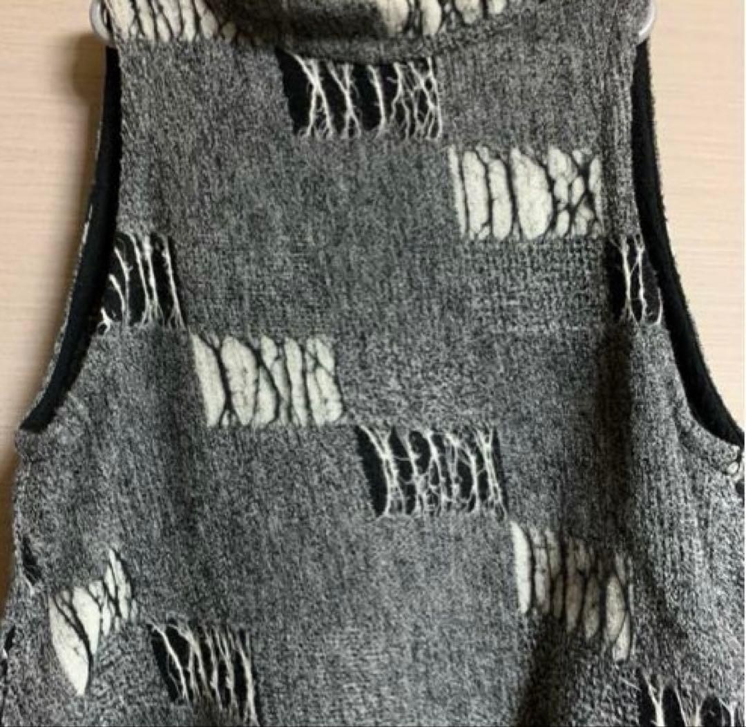 芽風　袖なしチュニック