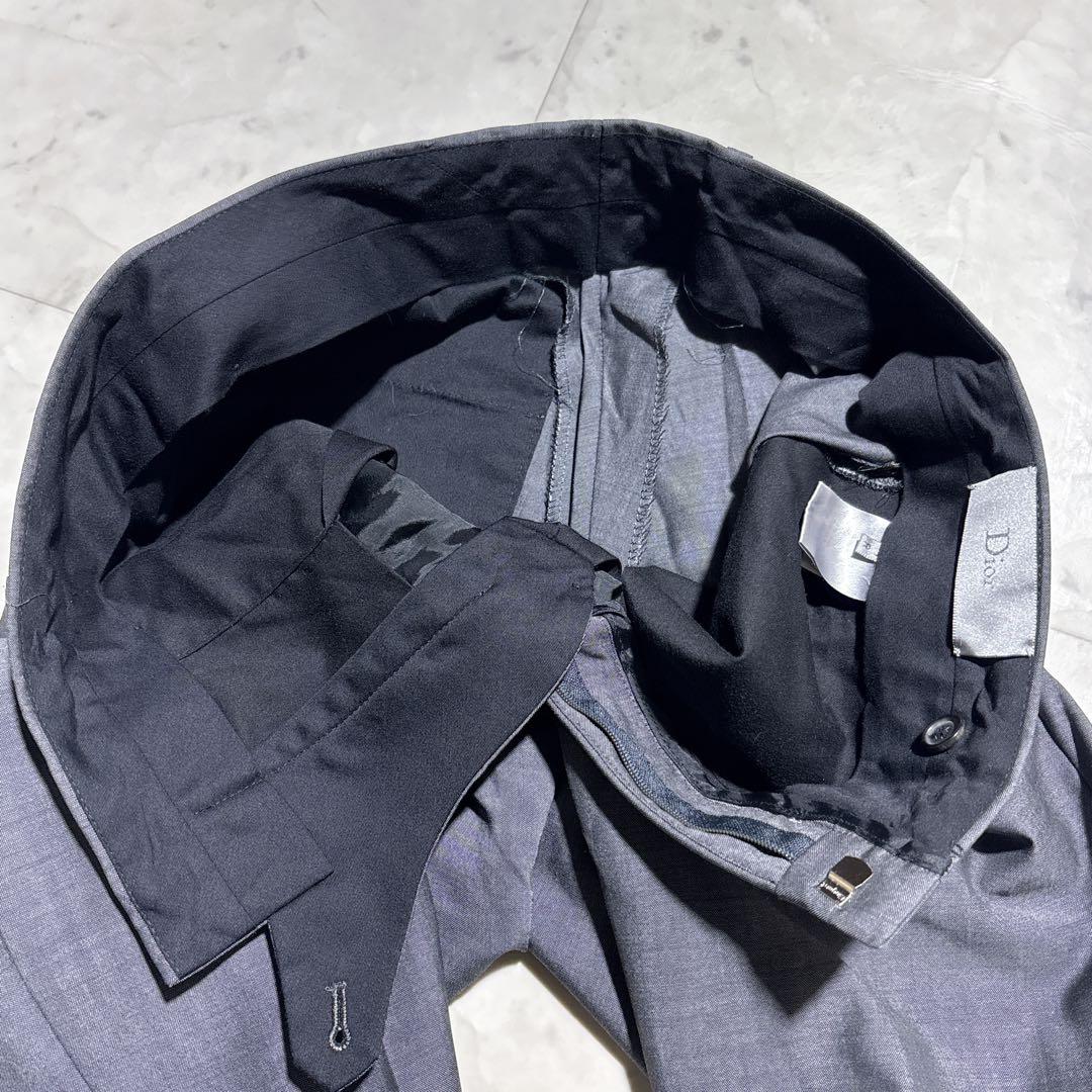 現行 DIOR ディオール スーツ セットアップ 2B グレー 44 イタリア