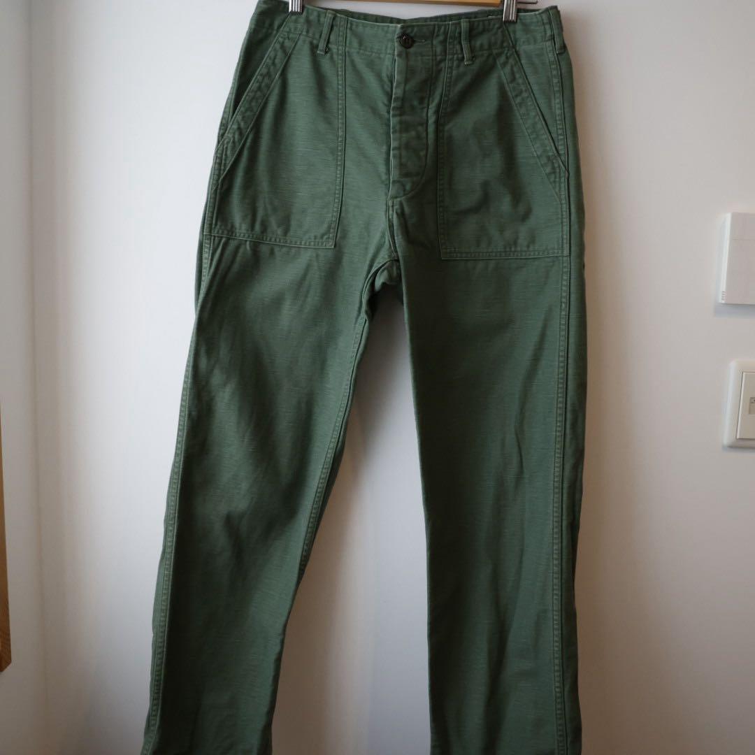 オアスロウ US ARMY ファティーグパンツ M ベイカーパンツ 日本製